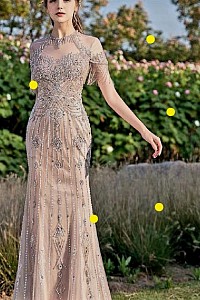 Sparkly fishtail banquet dress £288 Order number 88