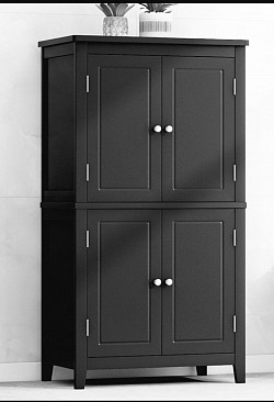 Elegant bathroom storage cabinet with adjustable and adaptable shelves £288 Order number 0488