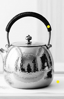 Fine silver polished teapot £8000 order number 888